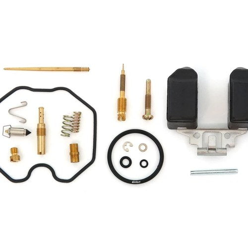 Honda XR100R XR100 Carburetor Rebuild Kit w/ Float - Deluxe Set - 1985-2000