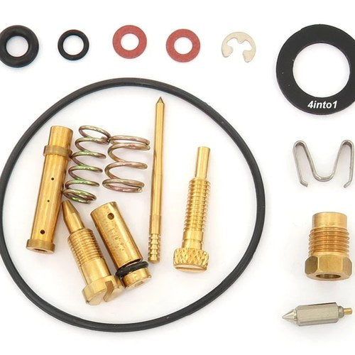 Deluxe Carburetor Rebuild Kit - Honda QA50 QA50K - 1970-1975