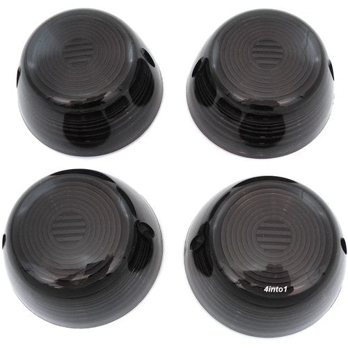 Honda Smoke Turn Signal Lens Set - 33402-268-672 - CB100 CB125 CB200 CB350 CB400
