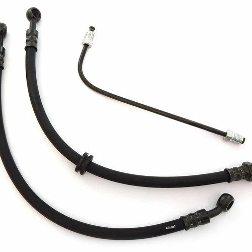 Brake Hose Kit With Brake Pipe - Honda CB450K CB500 CB550 Upper Lower Lines Line