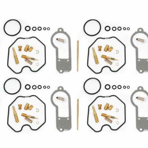 Set of 4 Deluxe Carburetor Rebuild Kits - Honda CB650 - 1979-1980