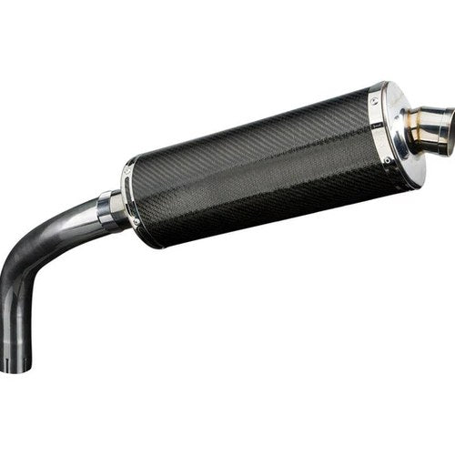 Delkevic 14" Carbon Oval Muffler - Yamaha XTZ1200 Super Tenere - 12-21 Exhaust