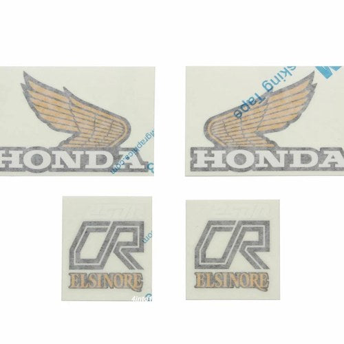 Tank & Side Cover Decal Set - Honda CR250R Elsinore 1979