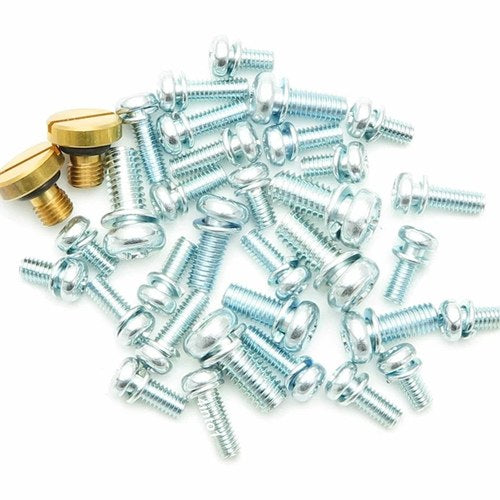 Carburetor Screw Set - Honda CB350K CB350G CL350 SL350 Twin 1968-1973 Kit 2 Carb