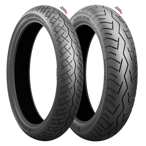 Bridgestone Battlax BT-46 Tire Set - Honda CB400T 1981 - CB450T 1982 Tires Only