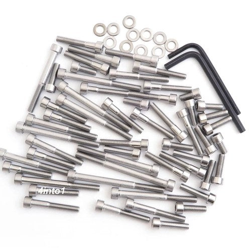 Stainless Steel Allen Bolt Set - Honda CB550 1977-1978 - 56 Bolts