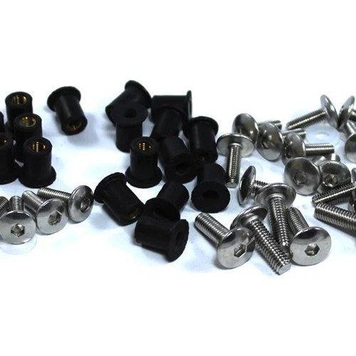 Honda Fireblade Cbr 1000 RR 2017-2019 Stainless Fairing Bolt Screw Clip Kit