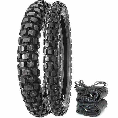 Bridgestone TW301/302 Trail Wing Tire Set Honda XR250 SL350 XR650 Tire TubeStrip