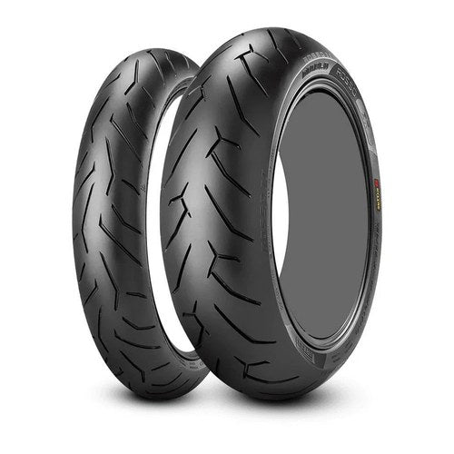 Pirelli Rosso II Tire Set Honda VTR1000F Super Hawk - 1998-2005