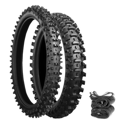 Bridgestone Battlecross X10 Sand & Mud Tire Tubes Rim Strips Honda CRF250R 04-18