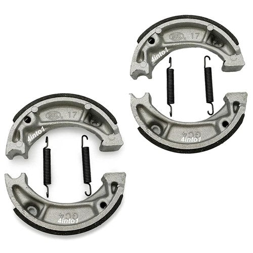 Front Rear Brake Shoes Set - Honda CHF50 SA50 CRF80 CRF100 CRF110F XR80 XR100R