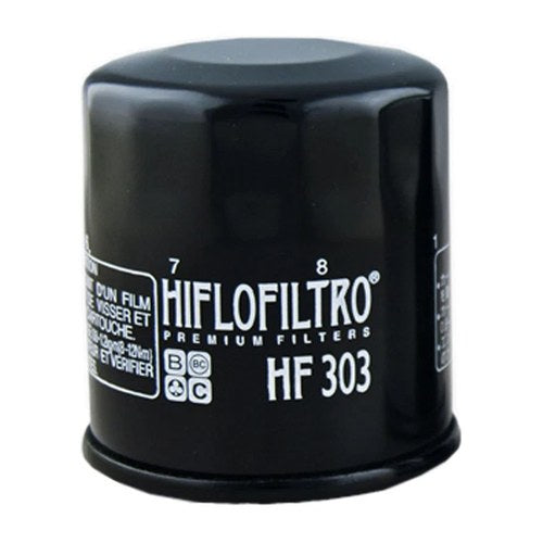 Hiflofiltro HF303 OEM Replacement Oil Filter Honda Kawasaki Yamaha Motorcycle