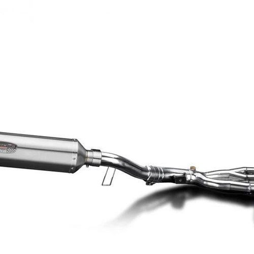 Delkevic Full System 13.5" Stainless X-Oval Exhaust - Yamaha FZ-1 FZS1000 06-14