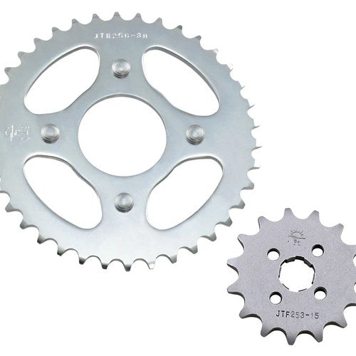 JT Sprockets 15T Front & 38T Rear Sprocket Kit Honda CT70 XL70 XL75 XL80