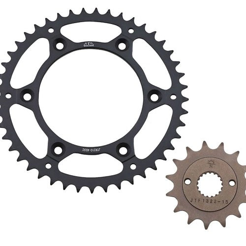 JT Sprockets 15T Countershaft Front 45T Rear Sprocket Kit Honda XR400 1996-2004
