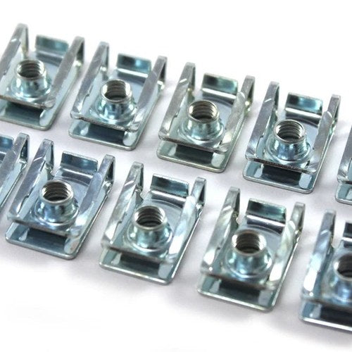 Fairing Motorcycle Bodywork Panel Clips Spire Nuts m6 6mm Pack 10