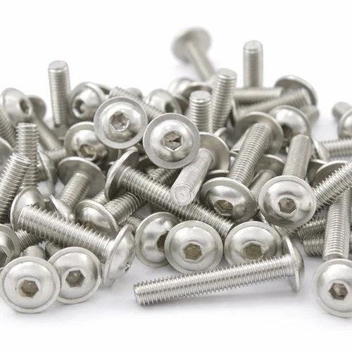 Kawasaki Ninja All ZX-R Models - Full Stainless Fairing & Screen Bolts Only Kit
