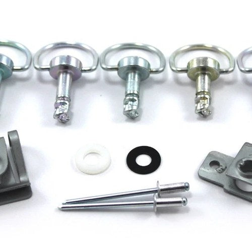 Dzus Fasteners Panel Quarter Turn Fairing Bodywork Sizing Sample Kit 15mm - 21mm