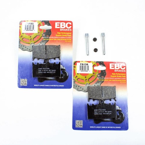 Ebc Organic Brake Pads+Pins for 2002-2003 Suzuki Gsxr 600 GSX-R600 Front