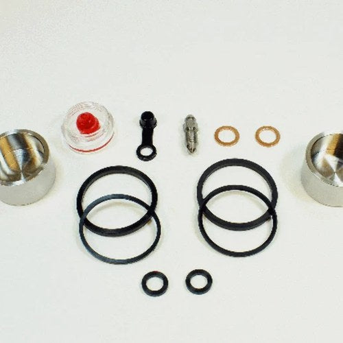 Brake Caliper Seal & Stainless Steel Piston Kit for Select Yamaha Models Rear
