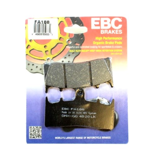 Ebc Brakes Organic Brake Pad FA188