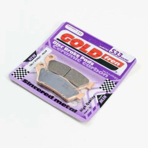 Brake Pads Racing Ceramic Carbon Goldfren S33-292 (EBC FA363)