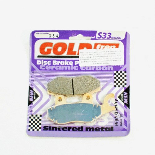 Brake Pads Racing Ceramic Carbon Goldfren S33-334 (EBC FA228HH)