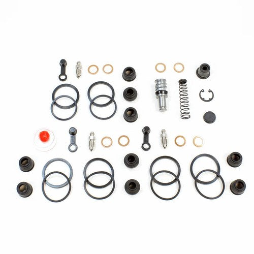 Brake Caliper Seal Kit w Mast Cyl Kit for 1983-86 Honda VF 1100C V65 Magna F R