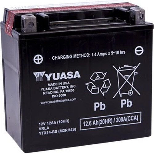 Agm Maintenance-Free Battery - YTX14-BS .69 L