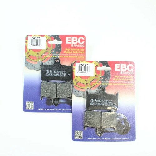Ebc Organic Brake Pad Set - 2 Pair FA187x2