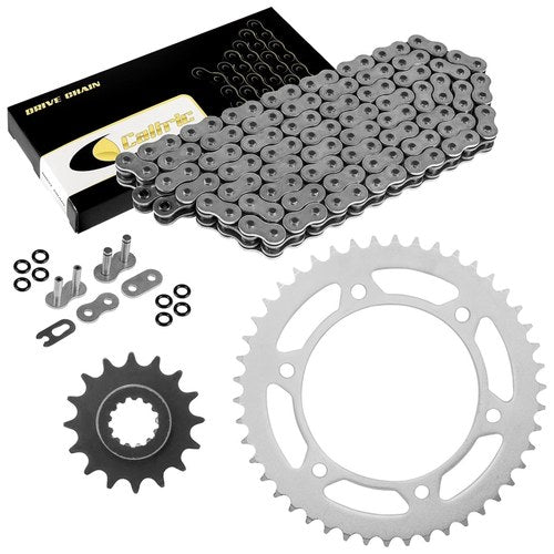 O-Ring Drive Chain & Sprockets Kit for Honda CBR600F4I CBR600 F4I 2001-2006