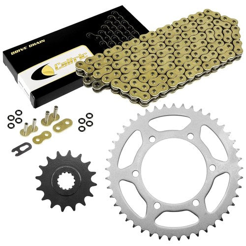 Golden O-Ring Drive Chain & Sprockets Kit for Yamaha R6 YZF-R6 2006-2016
