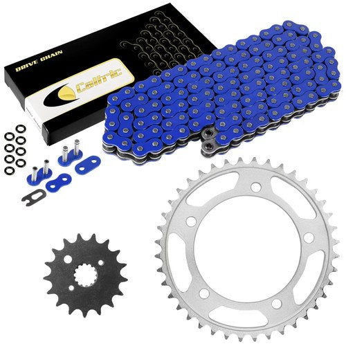 Blue O-Ring Drive Chain & Sprockets Kit for Suzuki SV1000 SV1000S 2003-2007