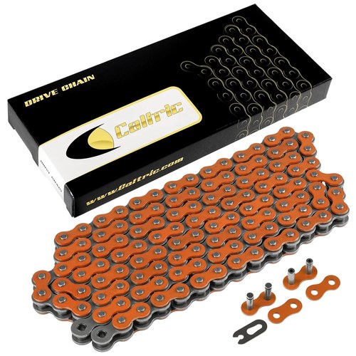 Orange Drive Chain for Kawasaki KL250 KLR250 1978-2005