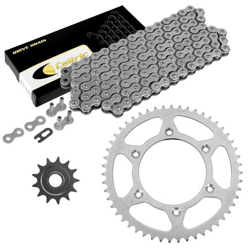 Drive Chain & Sprockets Kit for Honda CR125R 1987-2003 Steel
