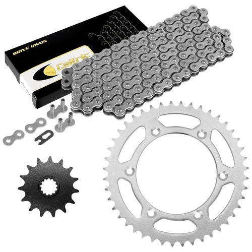 Drive Chain & Sprockets Kit for Suzuki DR-Z400SM 2005-2009 2013-2019 2021-2023