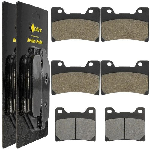 Front Rear Brake Pads for Yamaha FZR1000 89-93 / 3GM-W0045-03-00 1FK-W0046-01-00