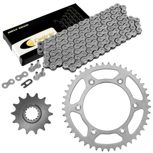 Drive Chain & Sprockets Kit for KTM 200 Exc Enduro 2012-2016 / 200 SX 2003-2006
