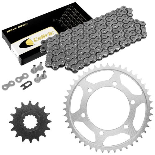 Drive Chain & Sprockets Kit for Yamaha FZ-1 FZ1 2001 2002 2003-2005 Steel