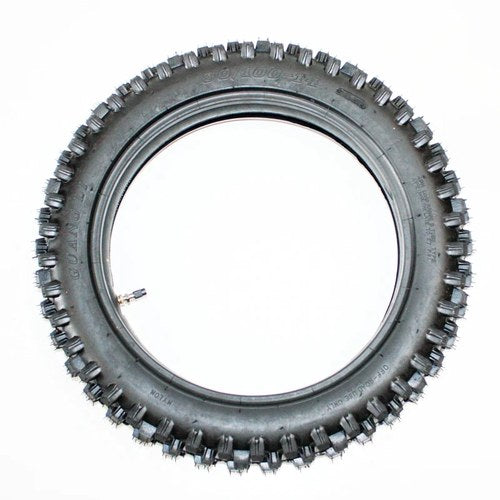 90/100 - 14 14" inch Rear Back Knobby Tyre Tire + Tube Pit Pro Bigfoot Dirt Bike