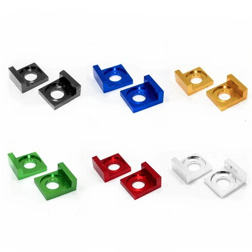 Alloy 12mm Chain Adjuster Block Tensioner 110 125cc Pit Quad Trail Dirt Bike ATV