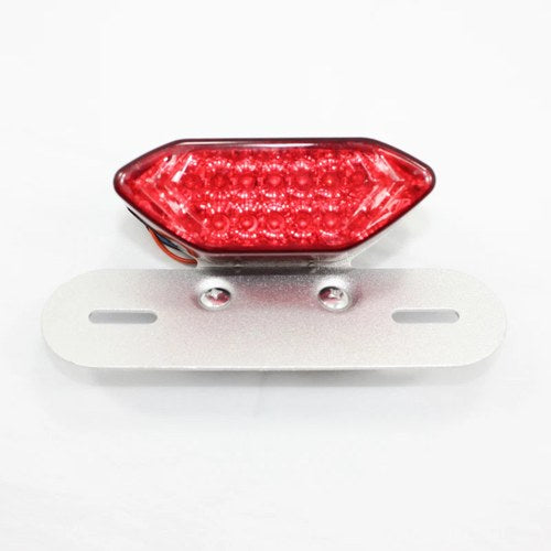 12V Red Brake Tail Light Indicator NO Plate Pit Dirt Motorcycle Bike Motorcross