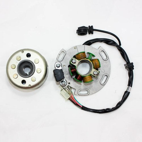 Magneto Stator Plate Flywheel Roller Lifan W150 150cc Pit Pro Dirt Bike