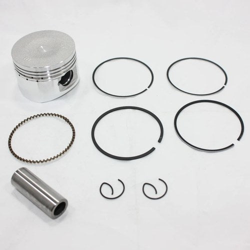 52.4mm 15mm Pin Piston Rings Kit GY6 125cc Engine Scooter Quad Dirt Bike ATV