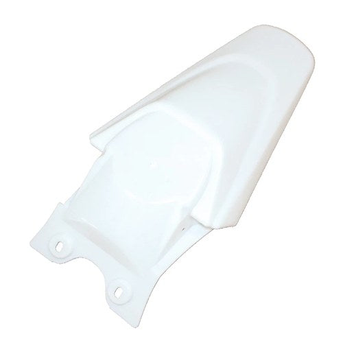 White Plastic Rear Tail Mud Guard Fender KLX110 Style Pit Pro Trail Dirt Bike