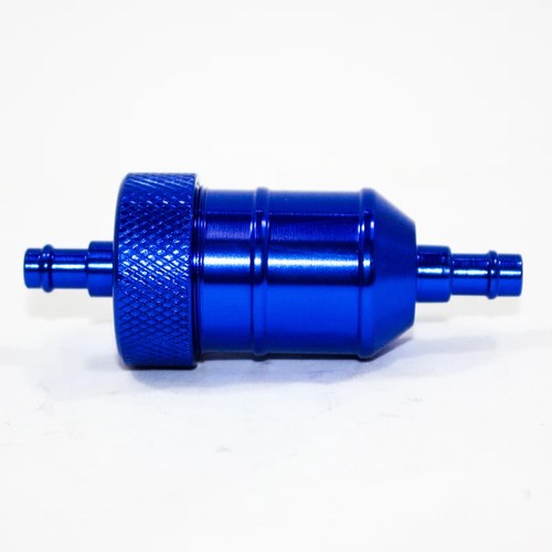 Blue Racing Performance Inline Fuel Filter Cleaner Pit Pro Quad Dirt Bike ATV