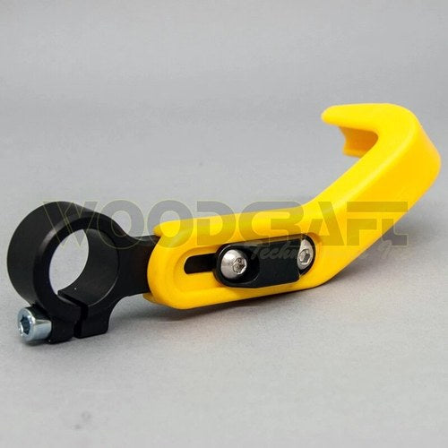 Woodcraft Racing Hand / Brake Lever Guard Assembly - Right Side - Yellow
