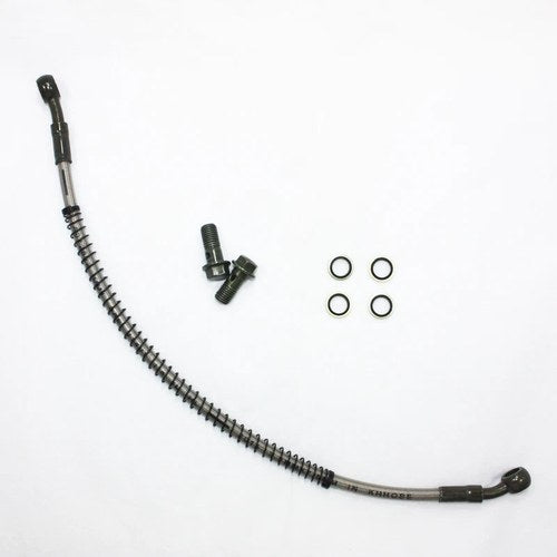 10mm Banjo 405mm Oil Cooler Radiator Brake Hose Line Pit Pro Quad Dirt Bike ATV