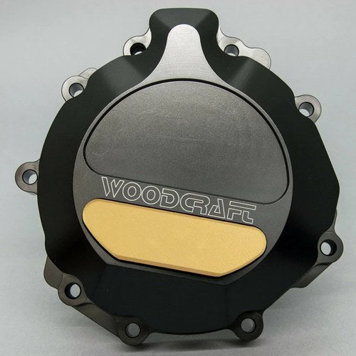 Kawasaki 2007-2025 ZX6R Woodcraft Racing Lhs Engine Stator Cover - Gold Plate