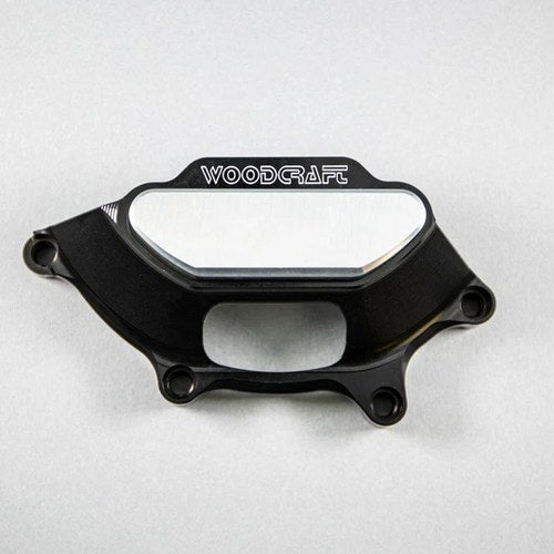 BMW 2020-2025 S1000RR Woodcraft Stator Cover Engine Protector - Silver Plate